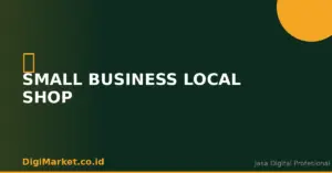 Small Business Local Shop