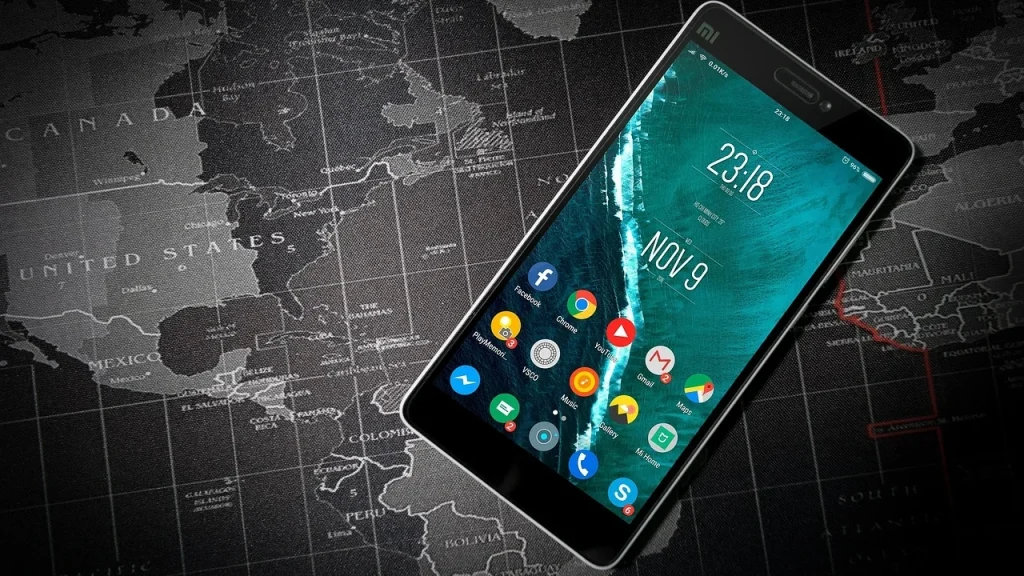 Smartphone Map Icon