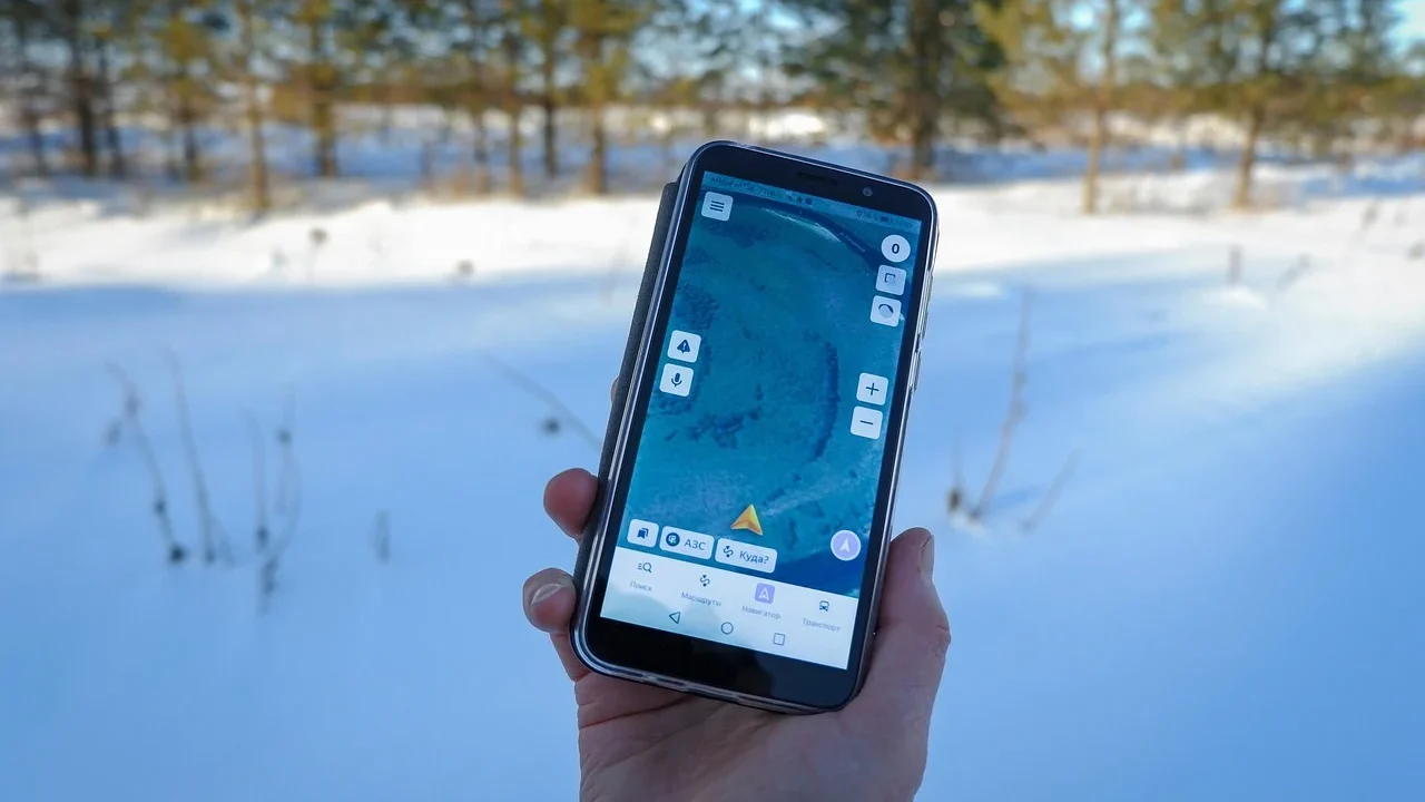 Smartphone Map