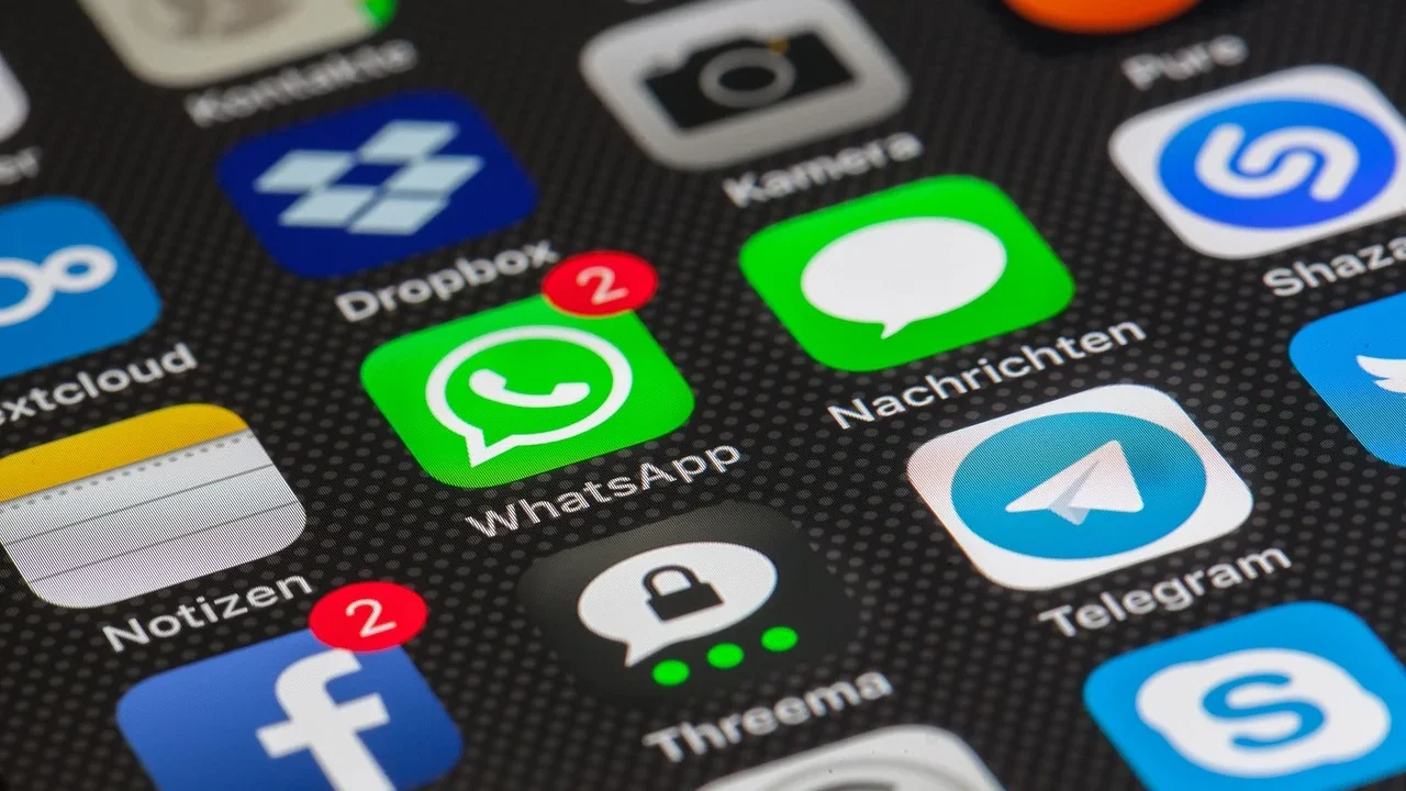 Smartphone Social Media Post