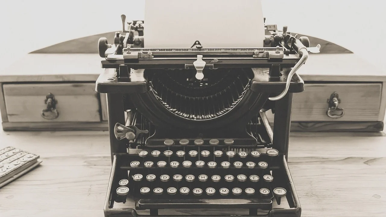 Typing Writing