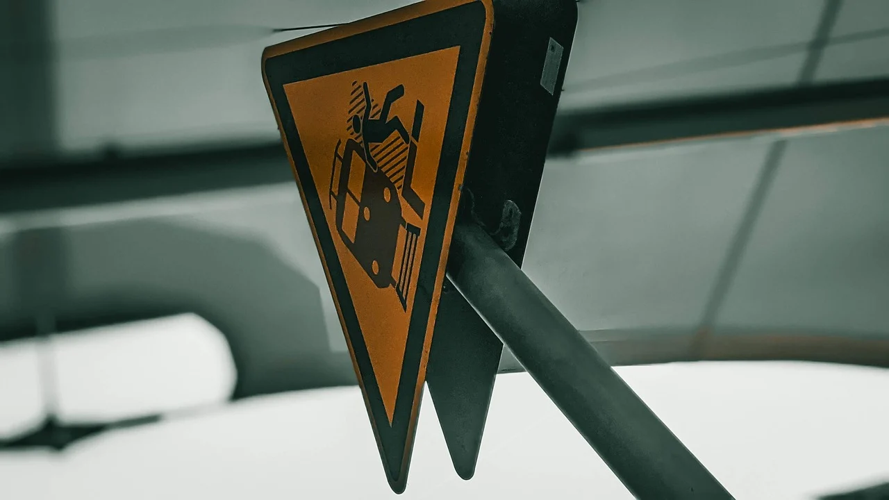 Warning Sign Broken Computer