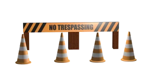 Warning Sign Broken Link