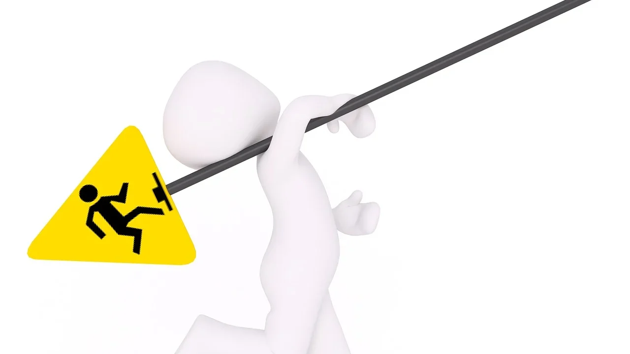 Warning Sign Computer Error