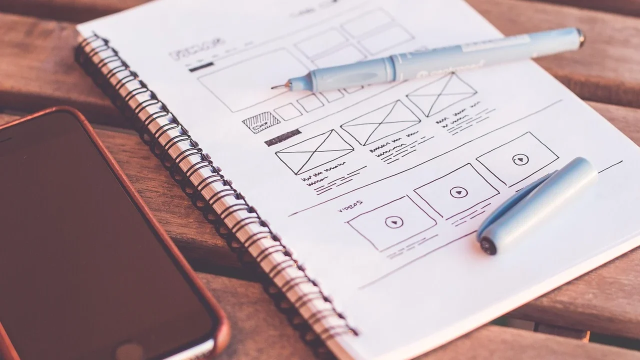 Web Design Color Palette Smartphone Layout
