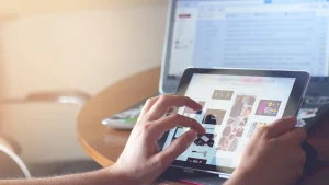 Website Design Laptop Screen