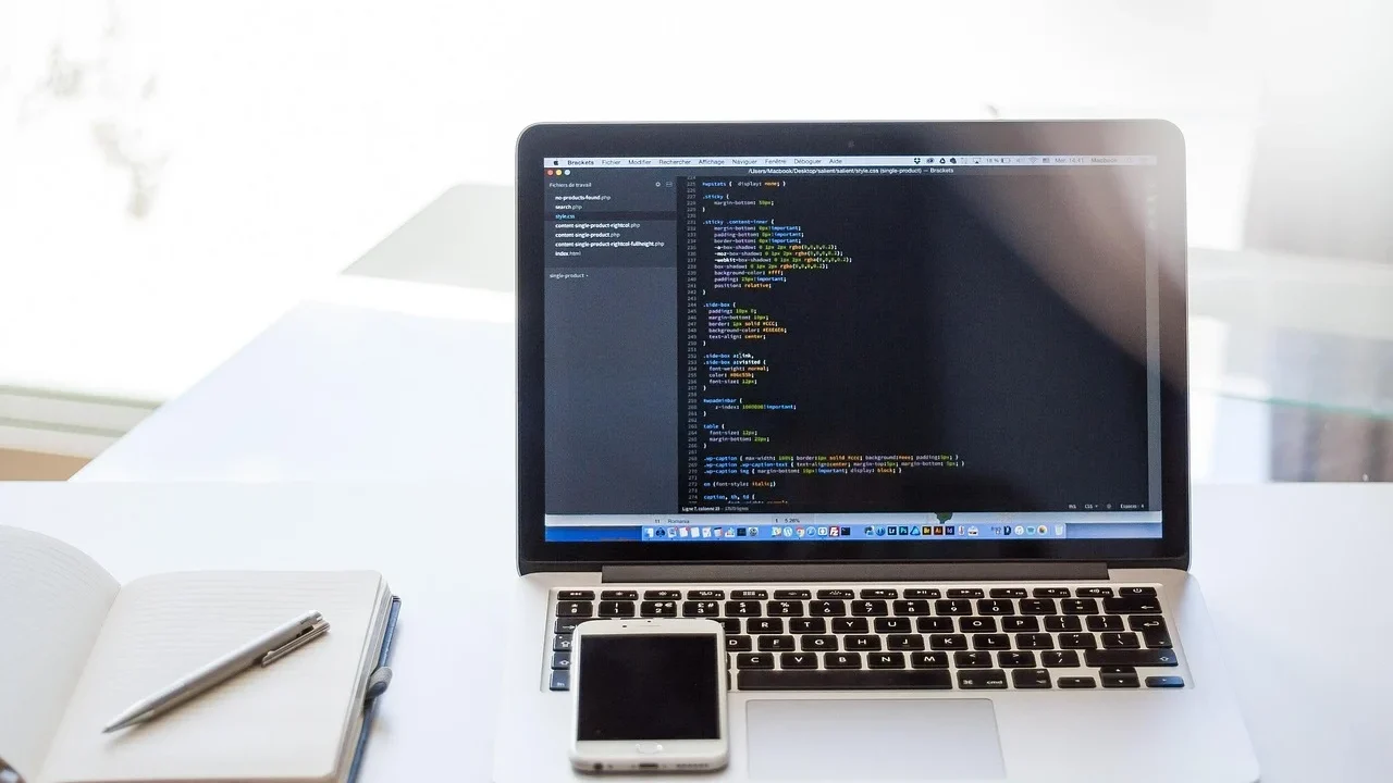 Website Optimization Computer Screen
