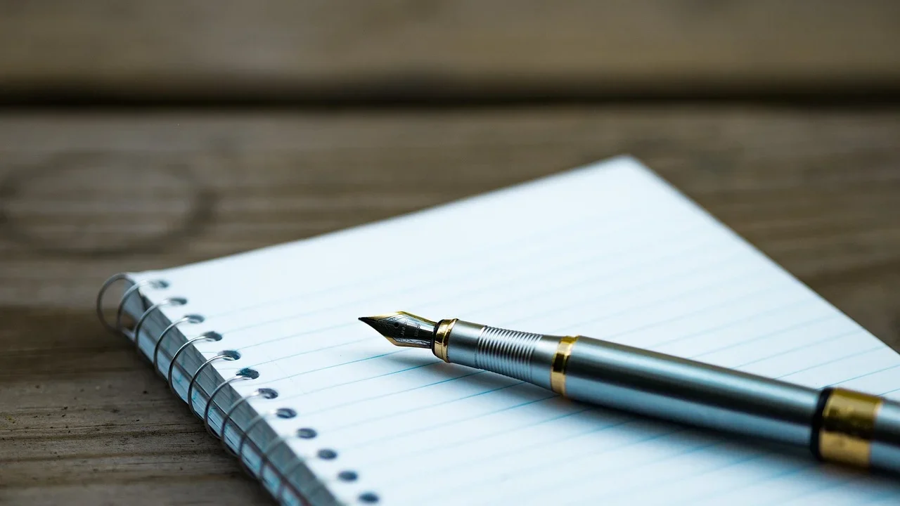 Writing Pen Notebook