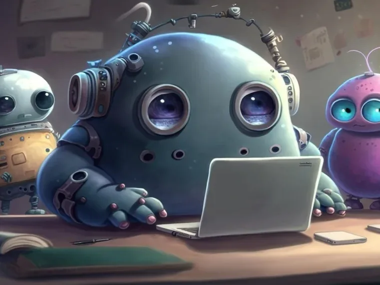 AI Robot Computer Brain