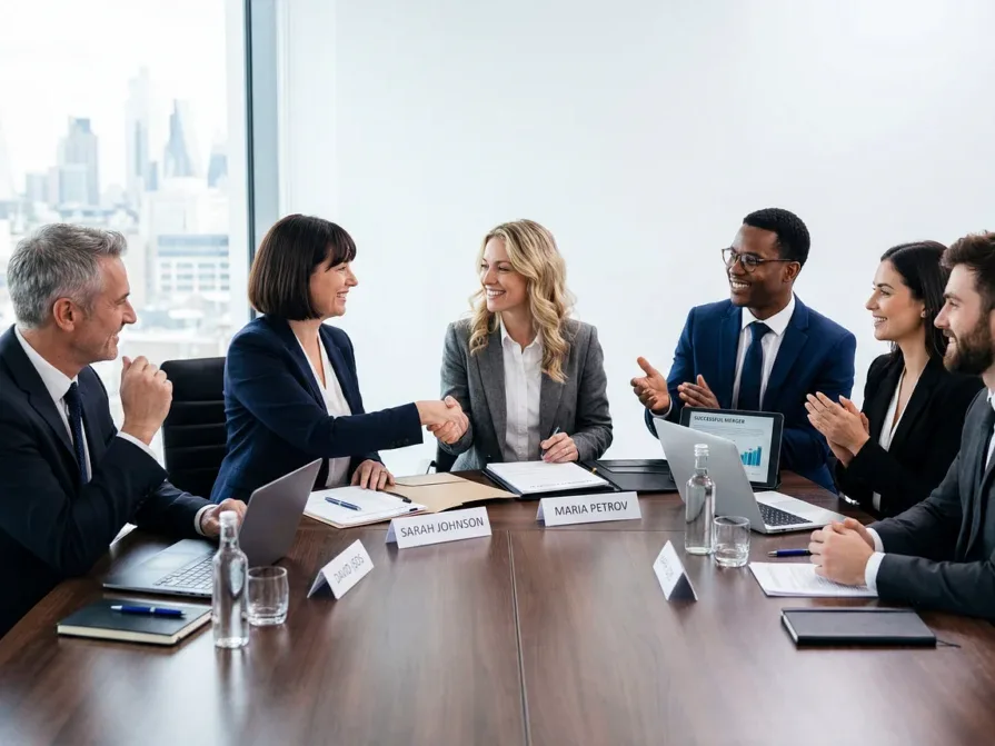 Business Strategy Team Meeting