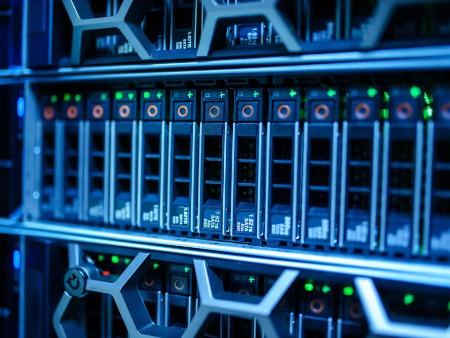 Computer Server Data Storage