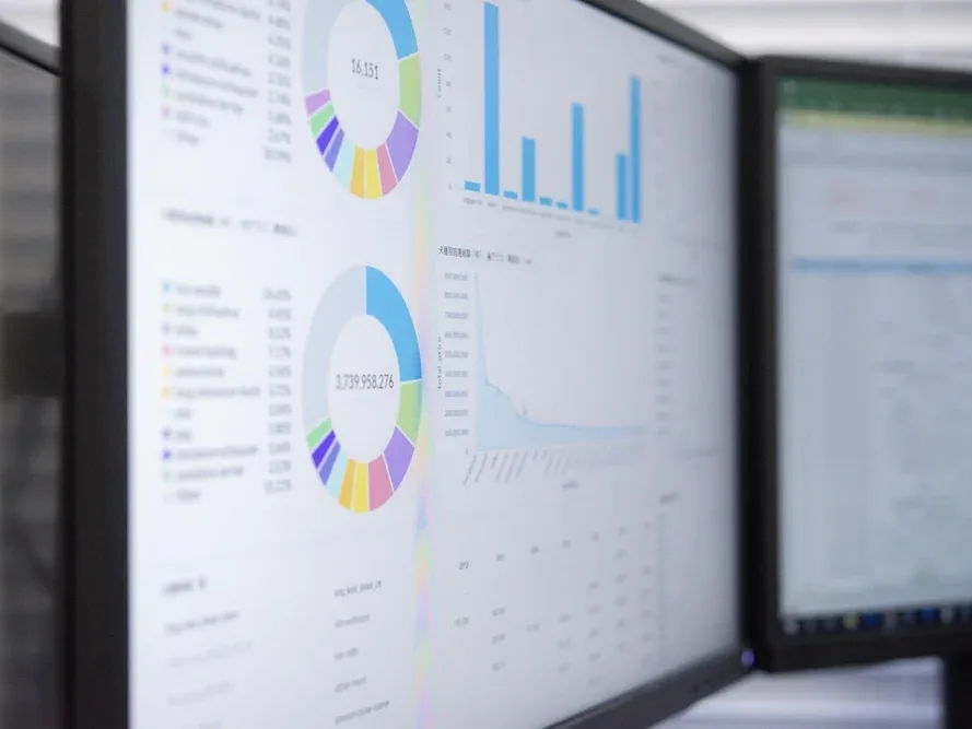 Data Analysis Business Growth Charts And Graphs