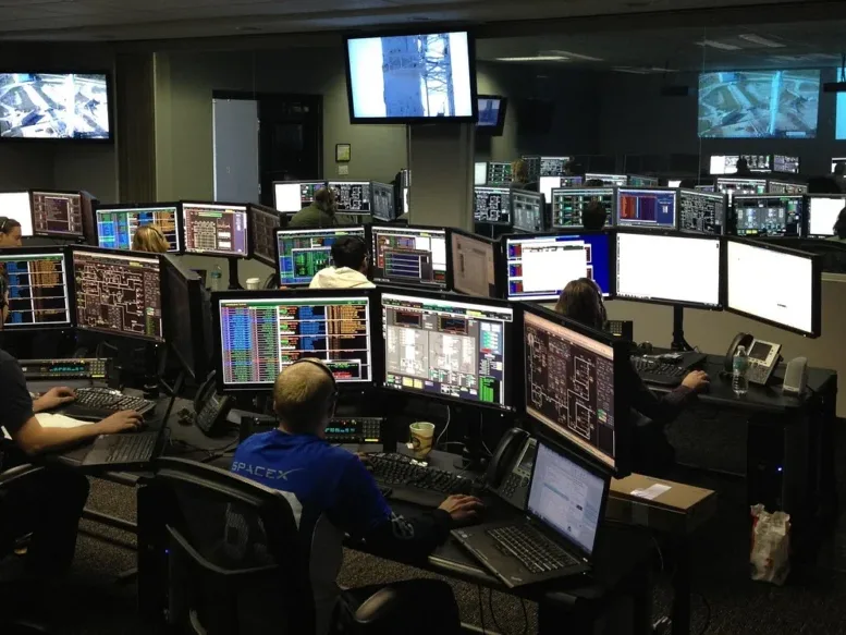 Data Analysis Computer Screen
