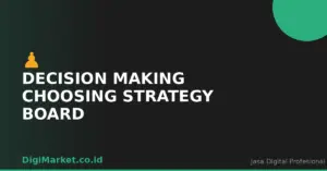 Decision Making Choosing Strategy Board