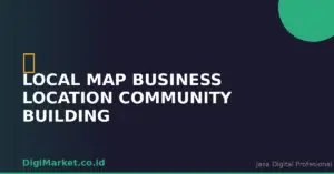Local Map Business Location Community Building