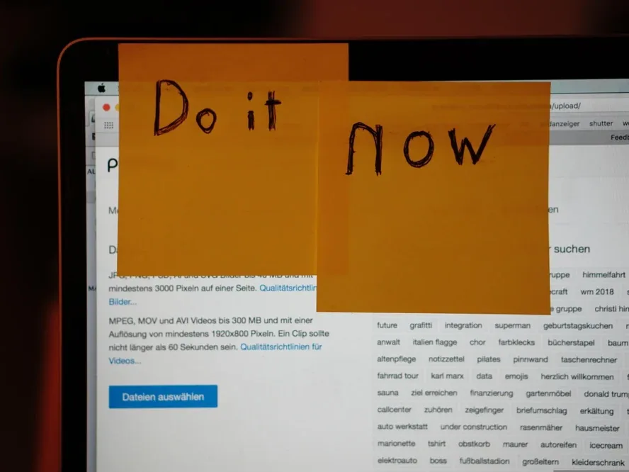 Workflow Computer Screen