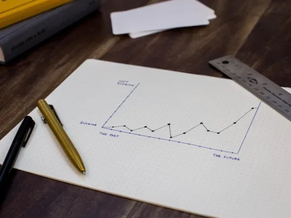 Business Strategy Growth Chart - Website Muncul Di Hasil Pencarian AI