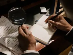 Keyword Research Magnifying Glass