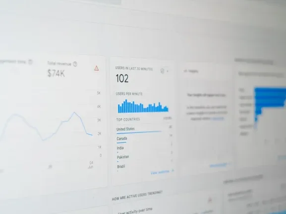WordPress Dashboard Website Analytics Digital Strategy - Optimasi Website Agar Dikenali AI